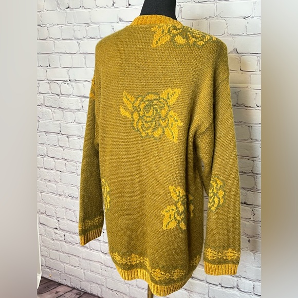 VIRIATO MOHAIR BLEND GRANDPA STYLE CARDIGAN SWEATER SIZE Large/X-LARGE - Picture 9 of 12